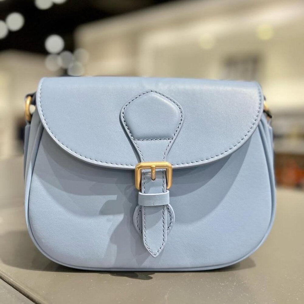 100% Leather Crossbody Bag